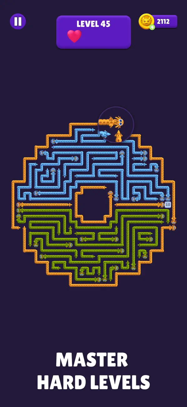 #3. Dragon Maze: Tap Escape Puzzle (iOS) От: Blitz Interactive Games