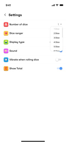 Dice Roller - Dice Challenge iPhone screenshot