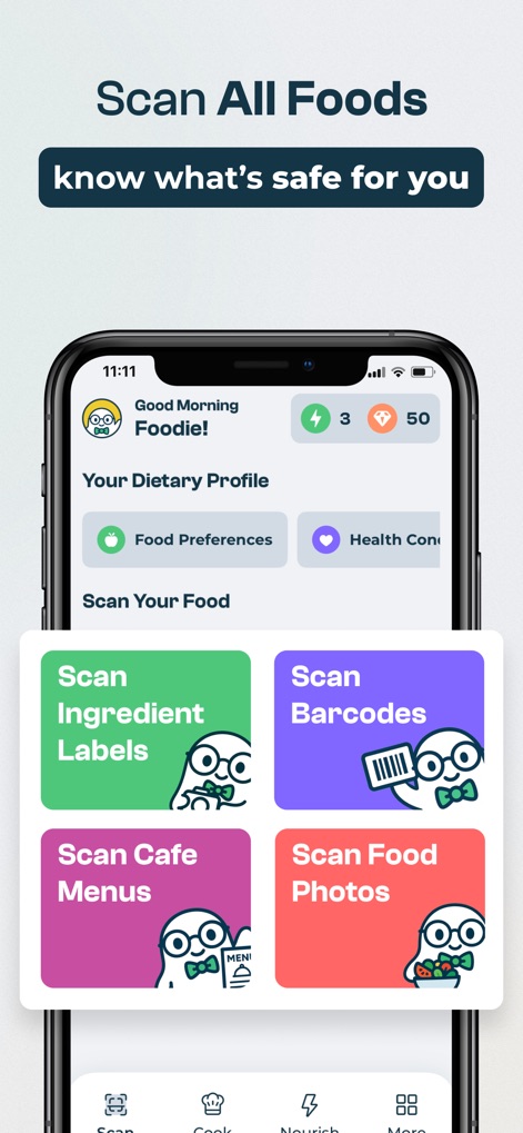 seefood - AI Food Scanner - Health & Fitness App | MWM