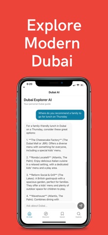 Discover Dubai with AI screenshot