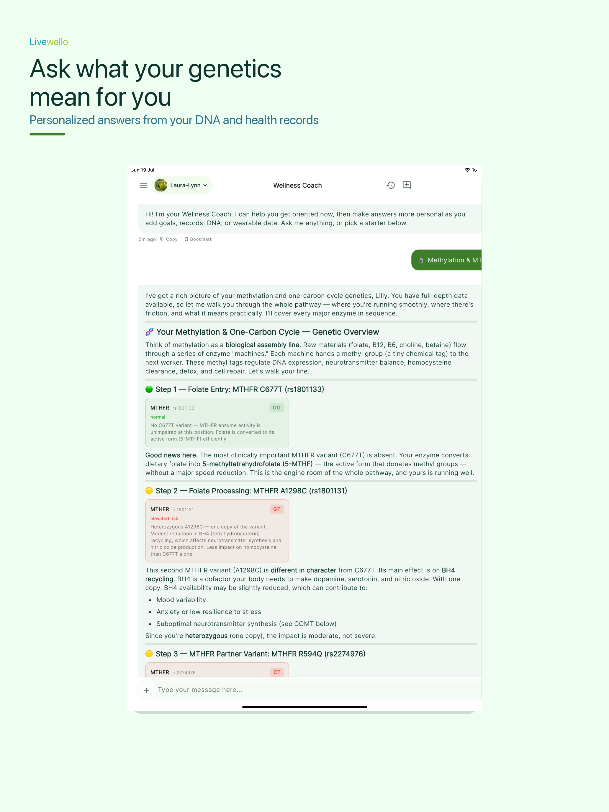 Livewello: Wellness Coach screenshot 9