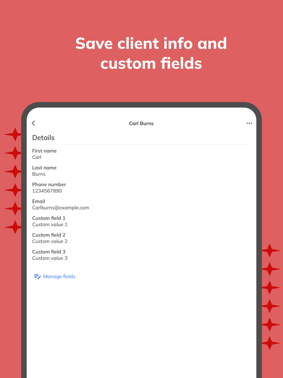 Client Note Tracker - Easy CRM iPad screenshot 2 - Business app