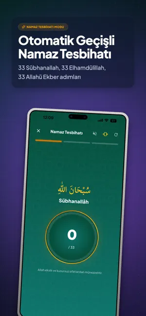 Zikir Cep — Dijital Zikirmatik screenshot 1
