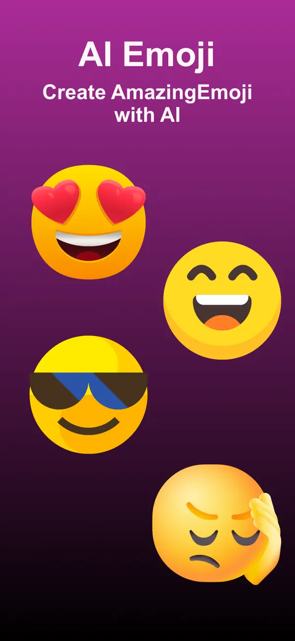Screenshot #1 pour AI Emoji Generator - EmojiAI