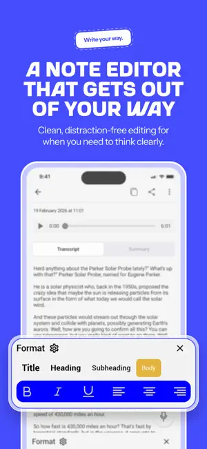 Notely Voice: AI Voice to Text screenshot 3