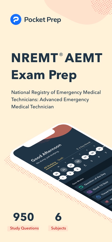 Pocket Prep AEMT 2026 - App de Medicina | MWM