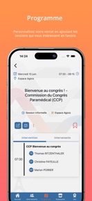 Congrès Réanimation 2026 screenshot