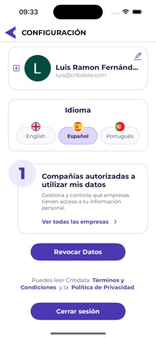 Cribdata screenshot