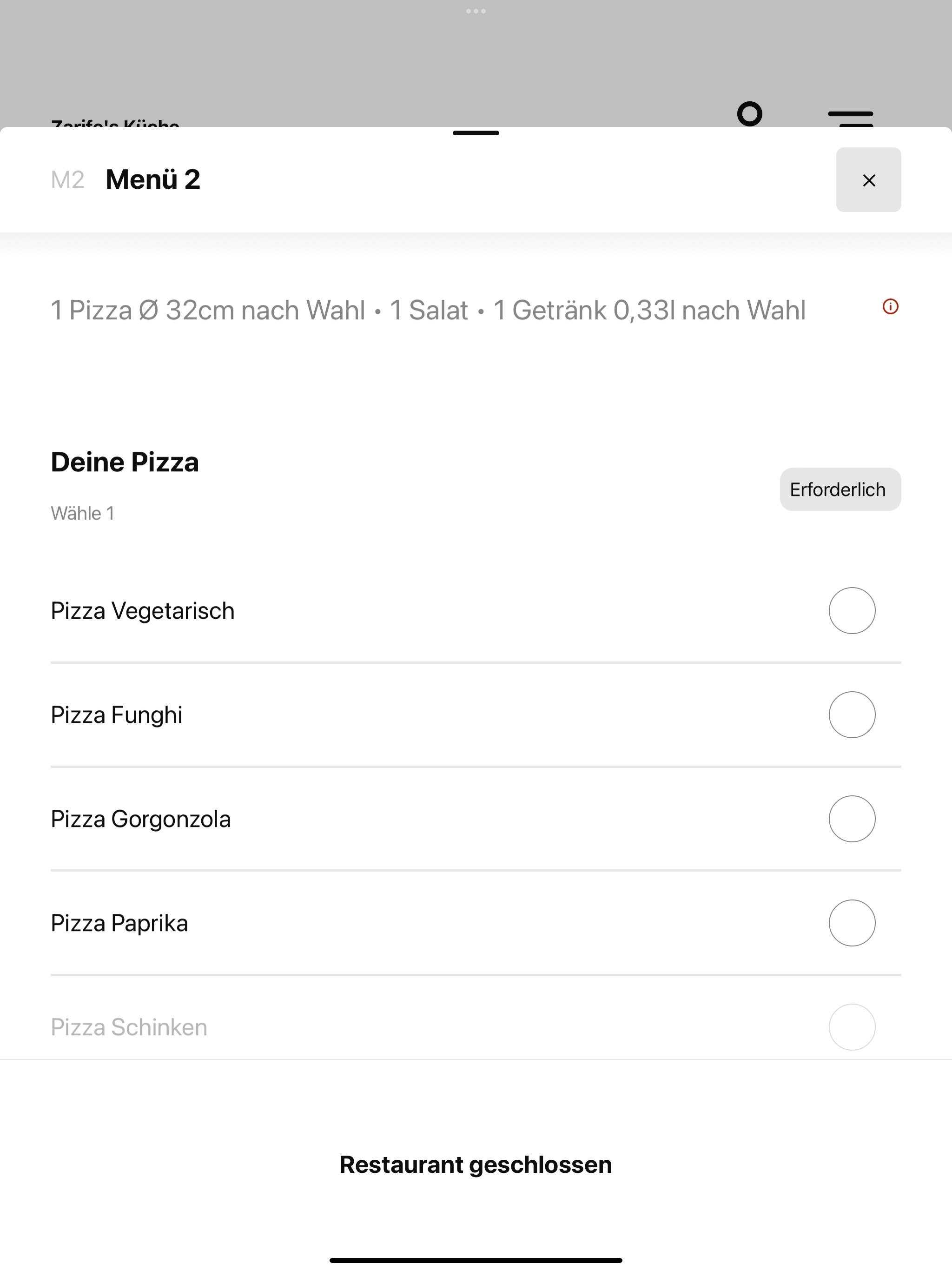 Zarife's Küche