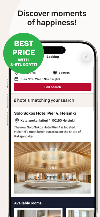 Sokos Hotels Screenshot 2 of 6
