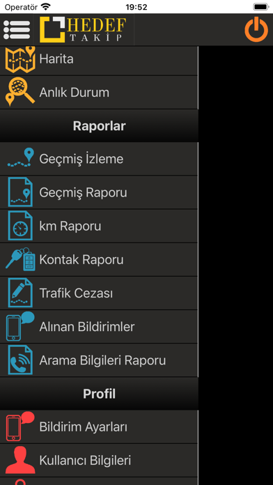 Hedef Arac Takip Screenshot