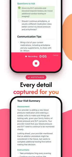 Advokit: Doctor's Visit Coach screenshot 3