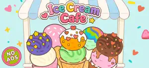 Ice Cream Game: My Cozy Cafe screenshot 1
