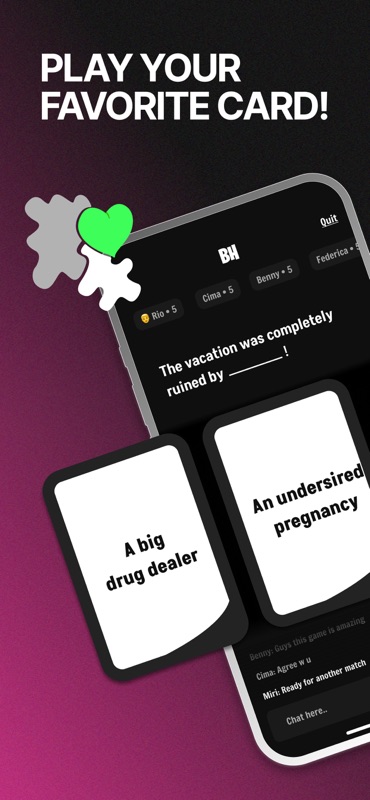 Black Humor - Cards Game screenshot 2
