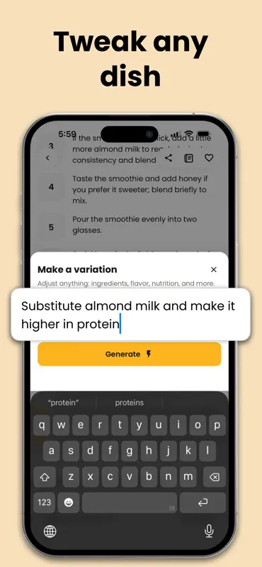 Healthy Recipes Maker・Tastebot screenshot 8 of 8