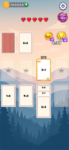 Math Deck Solitaire Screenshot 2 of 3