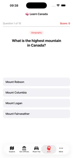 Capture d'écran de Explore Canada - Travel Guide sur iPhone 3