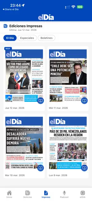 Diario el Día screenshot 2