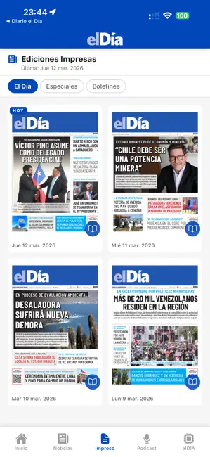 Diario el Día iPhone screenshot 2