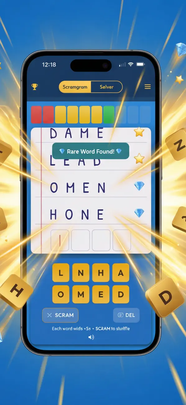 Screenshot #3 pour Scramgram Jeu de mots