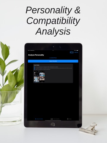 Analyze Personality Insta iPad screenshot