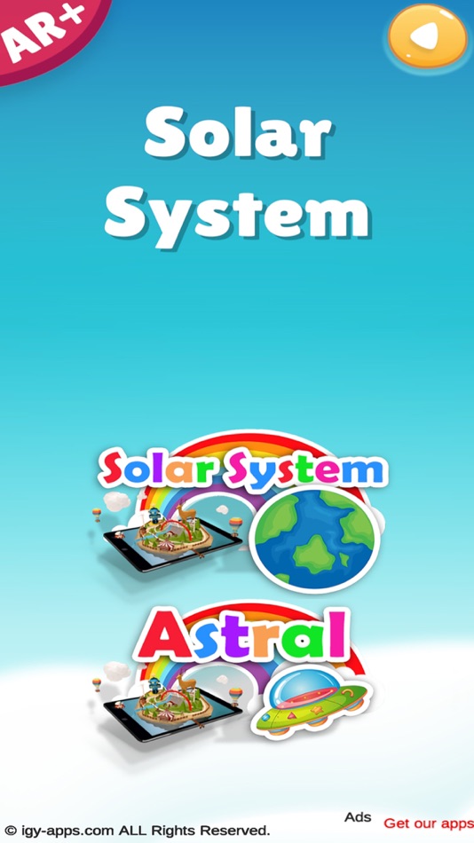 #2. Solar System AR 4D (iOS) 由: Ibrahim Amer