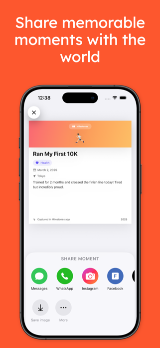 Memorable Milestones Tracker Screenshot 4 of 6