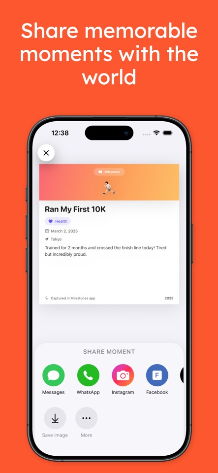 Memorable Milestones Tracker screenshot 4