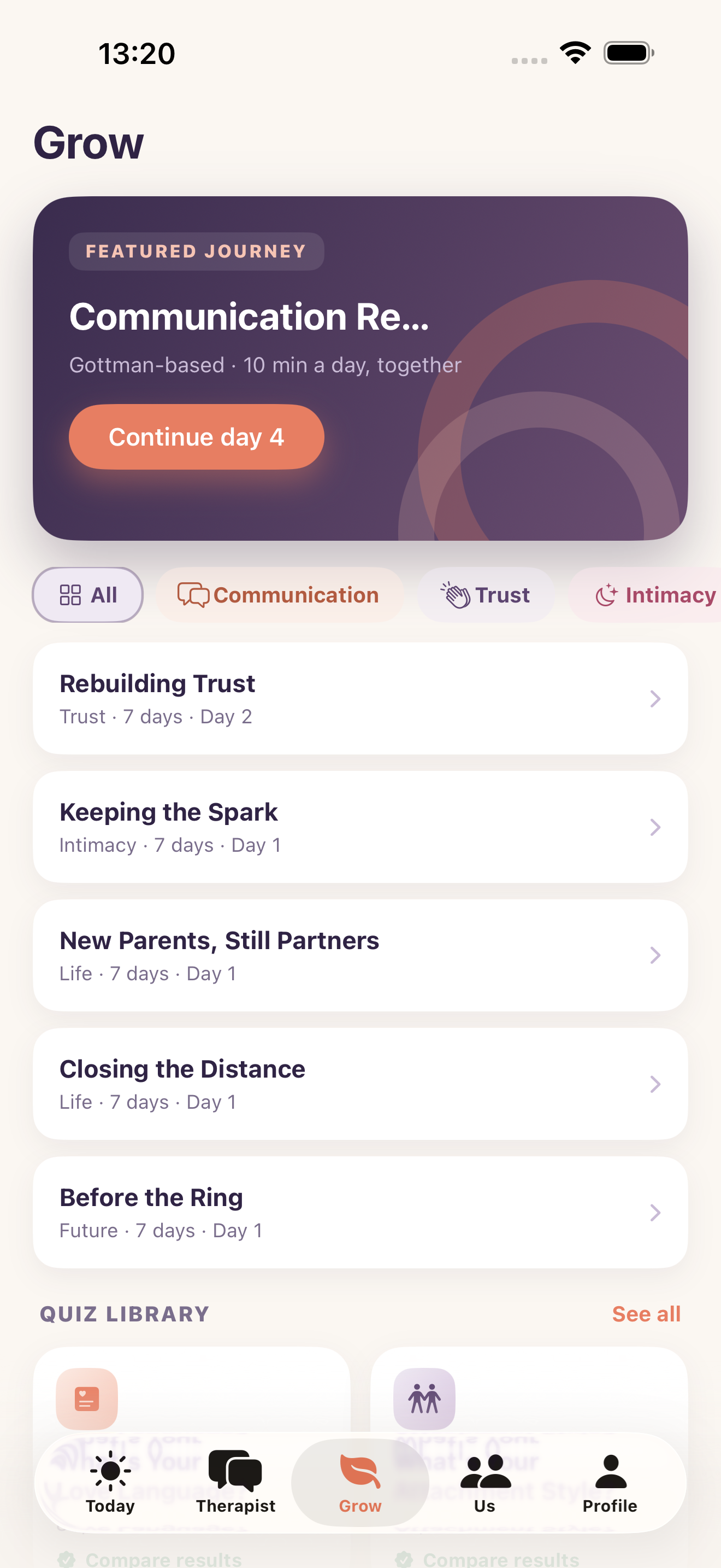 Attune: AI Couples Therapy screenshot 5
