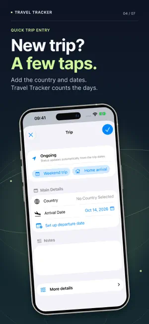 Travel & Residency Tracker screenshot 4