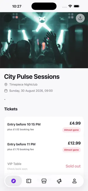 MyNightOut screenshot 1