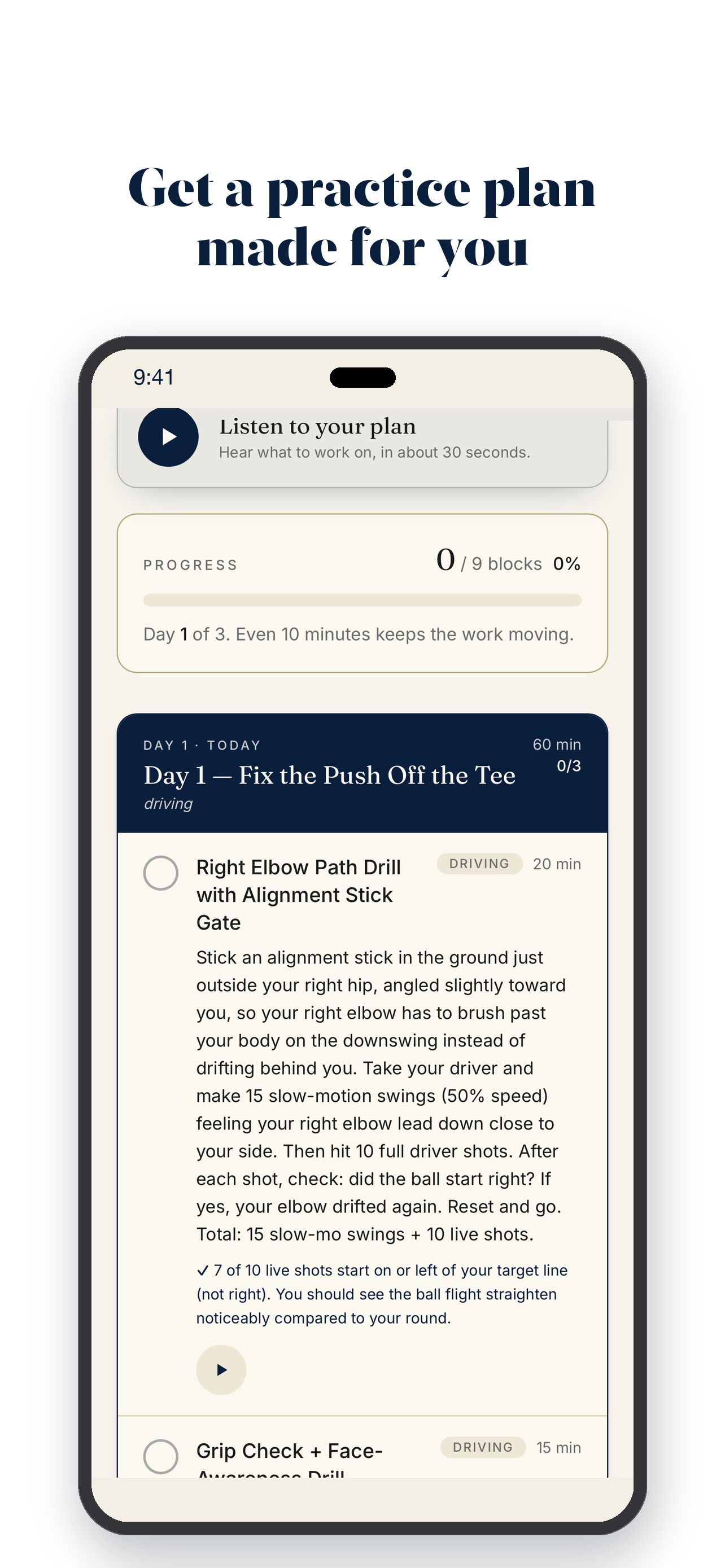 MyGolfCoach AI screenshot 3