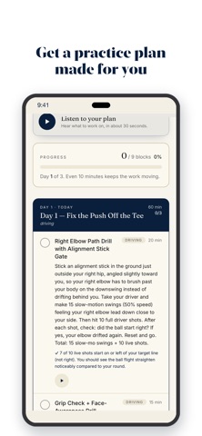 MyGolfCoach AI screenshot
