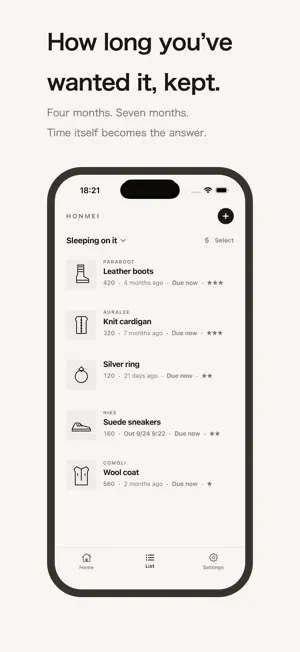 HONMEI: Wishlist That Waits screenshot 4