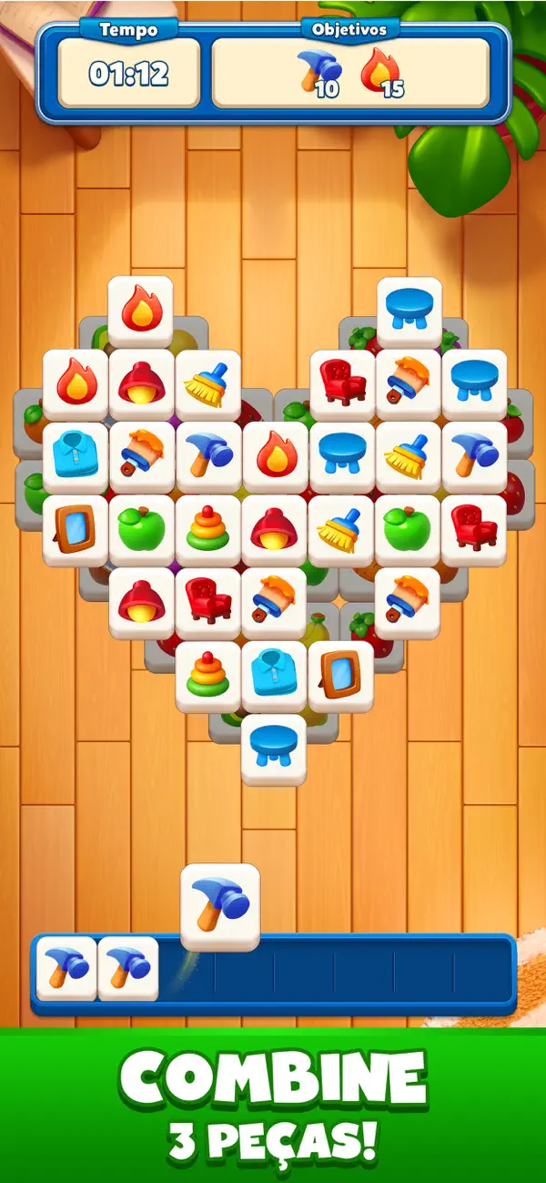 Goodwill Tiles: Match & Rescue iOS Mod IPA screenshot 2 - iOS game interface