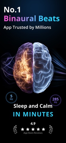 Binaural Beats Healing Sleep iPhone screenshot