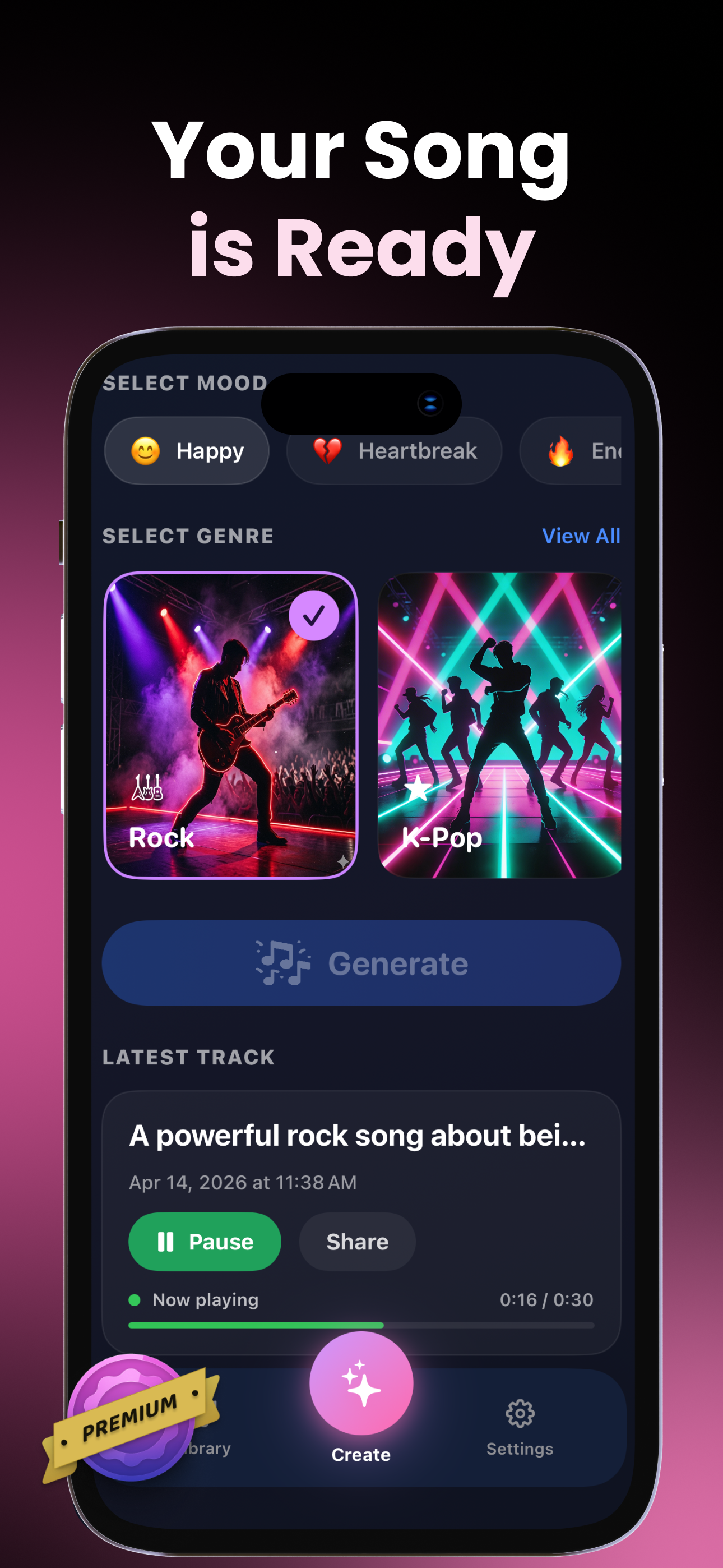 Sone Music : AI Song Generator screenshot 4