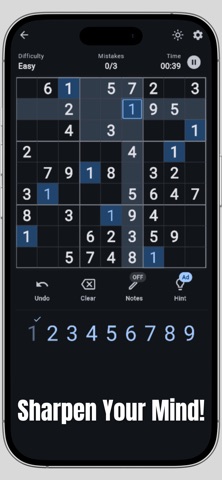 Sudoku Classic by Sebmist screenshot