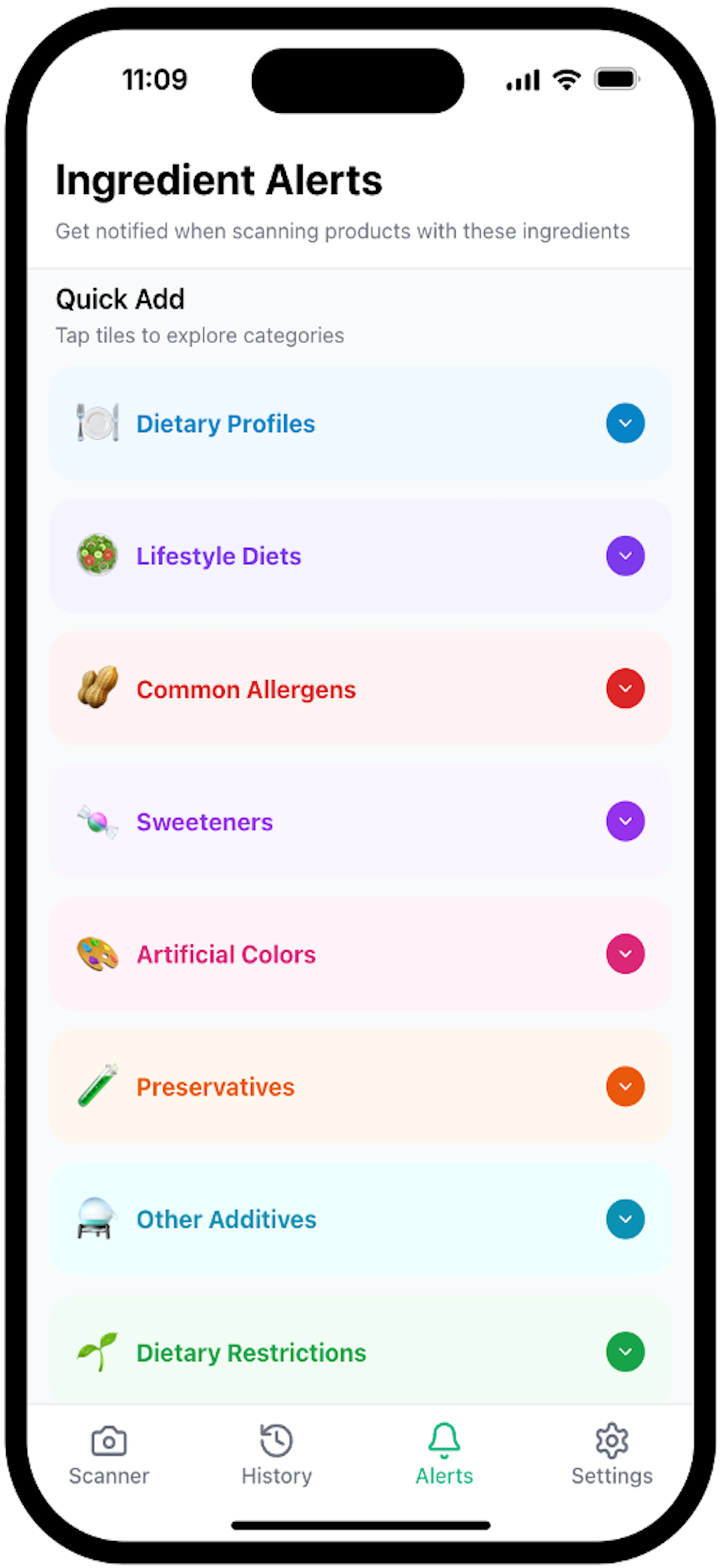 Simply Food Facts screenshot 5