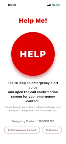 Help Me SOS Alert Screenshot 6 of 8