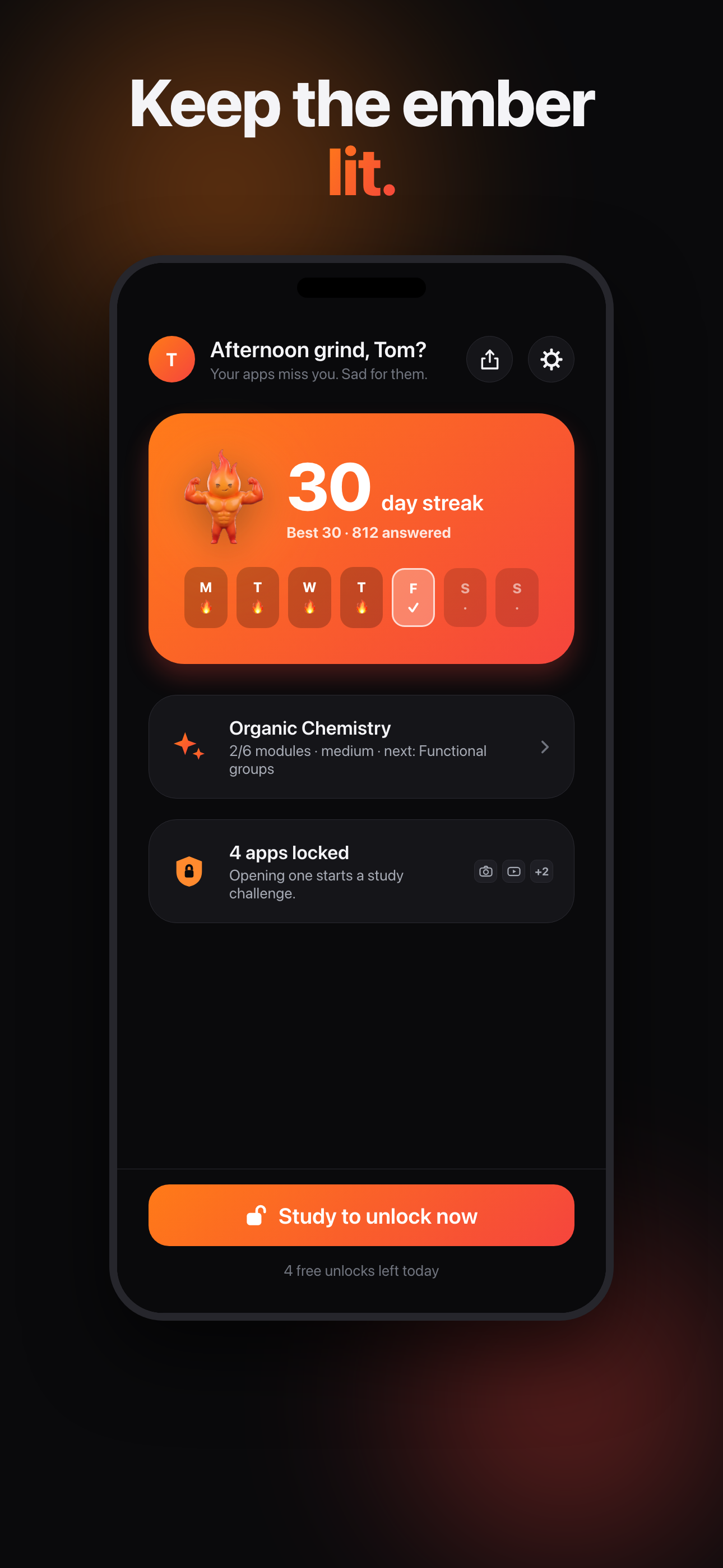 Emberlock: Study App Blocker screenshot 6