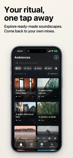 Oasis: Sleep & Nature Sounds screenshot 2