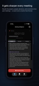 Meeting Intelligence screenshot