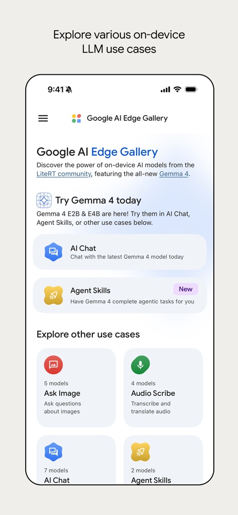 Google AI Edge Gallery - App de Productividad | MWM