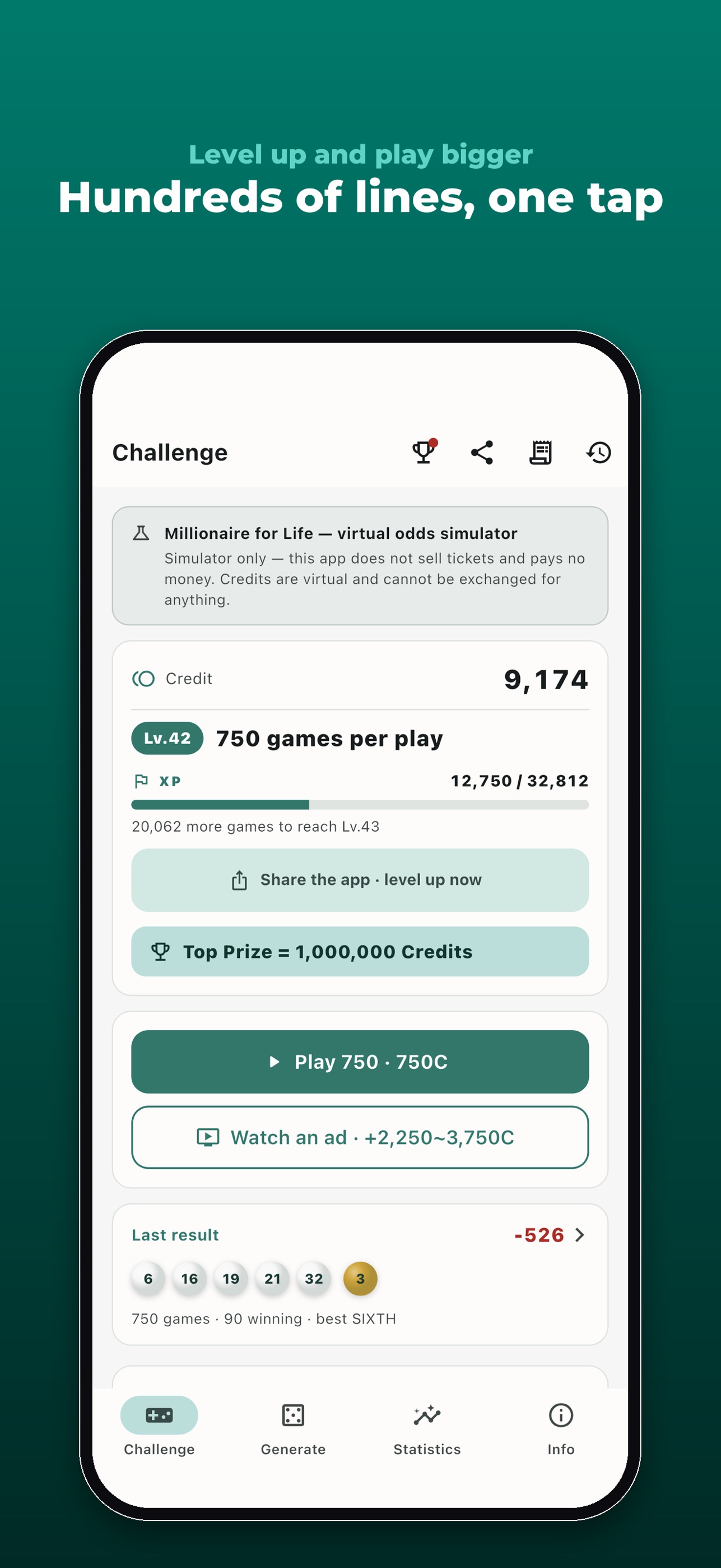 Screenshot 2 of Millionaire for Life-SumLotto
