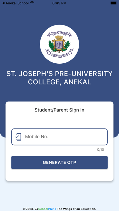 ST. JOSEPH'S PUC, ANEKAL Screenshot