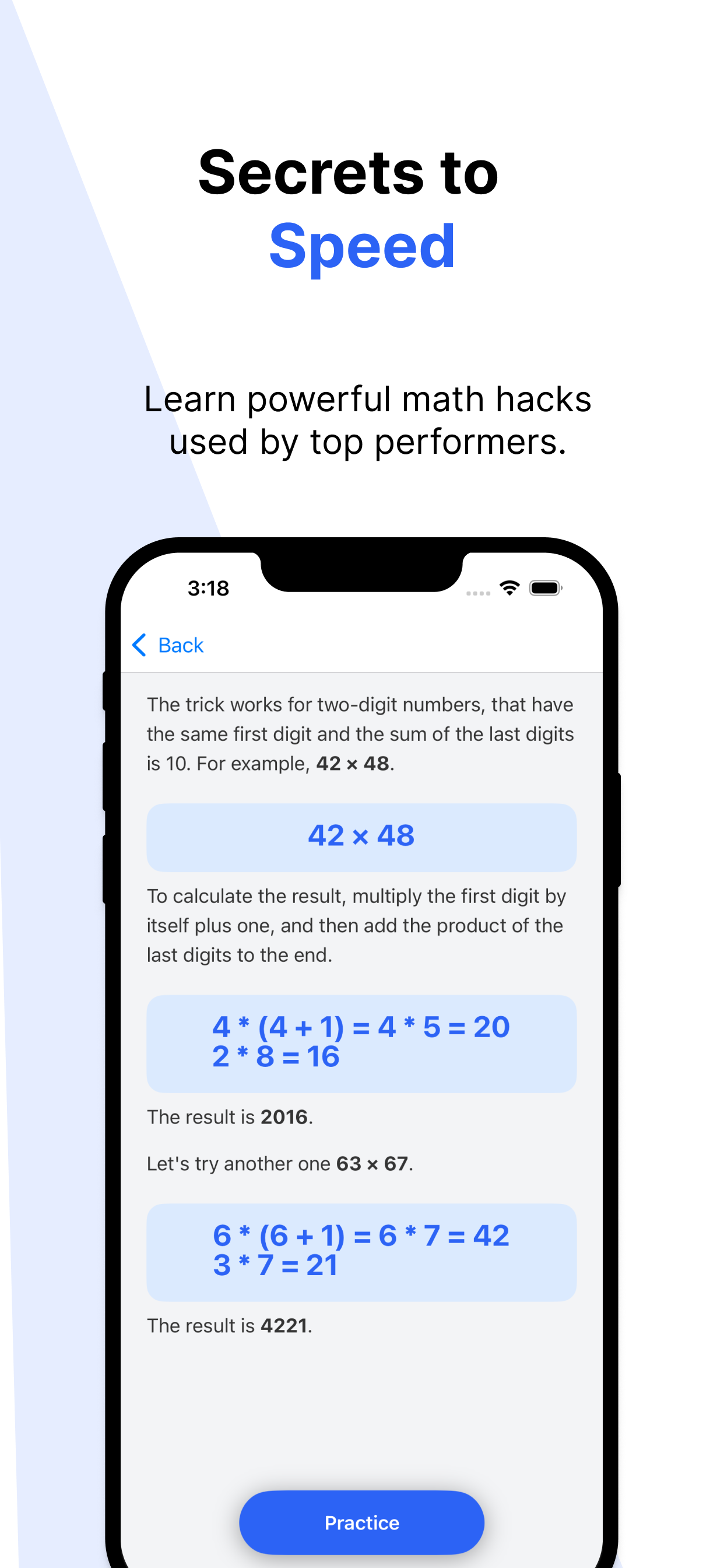 Mental math - Times Tables