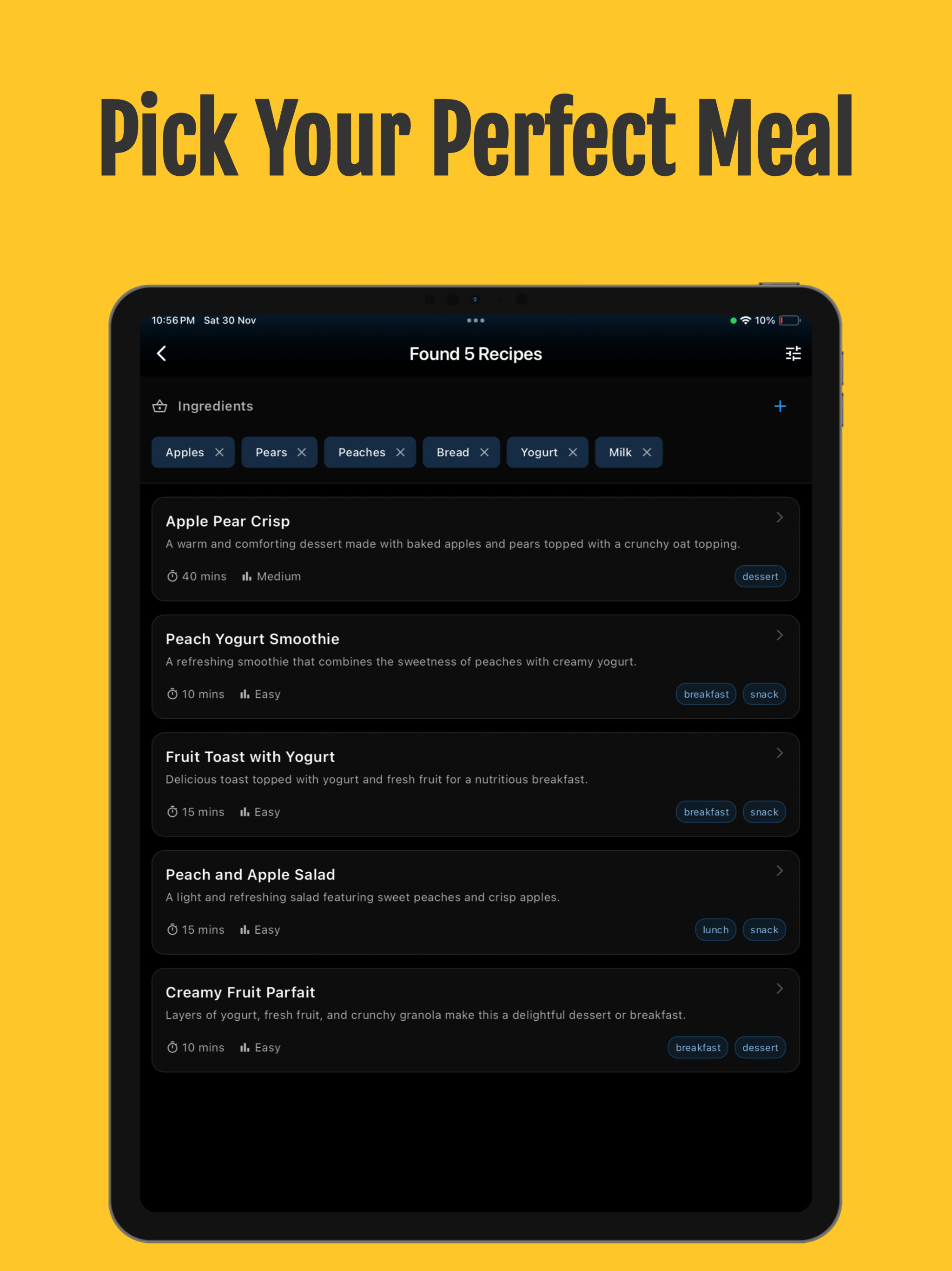 AI Chef: Ingredients to Recipe screenshot 8