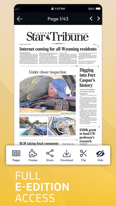 Casper Star-Tribune Screenshot