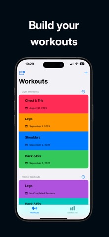 Lift Notes: Workout Tracker Screenshot 2 of 4